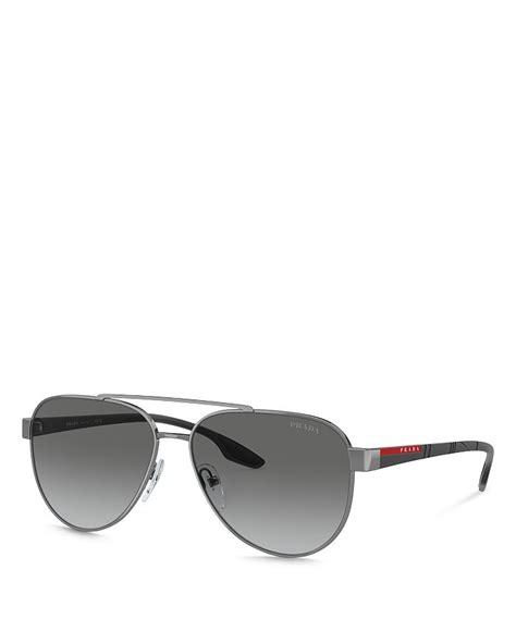 Prada Aviator Sunglasses, 58mm 